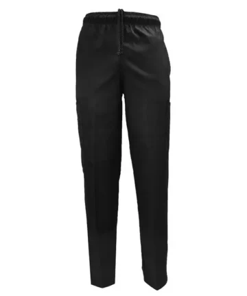 UNISEX BLACK CHEF PANTS (STYLE# 2032)