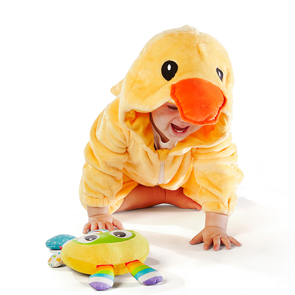 Duck Costume Jumpsuit For Newborn Babies