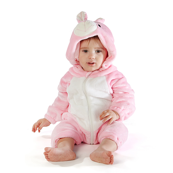 Pink Rabbit Costume Jumpsuit For New Born Baby Online