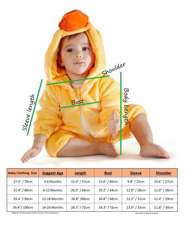 Duck Costume Jumpsuit For New Born Baby Online