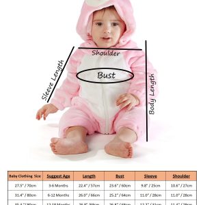 Baby Fluffy Pink Bunny Costume