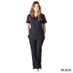 black medical scrubs wholesale