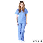 blue medical scrubs wholesale