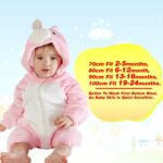 M&M SCRUBS Animal Cosplay Outfits Infant Costume Boys Girls Winter Romper
