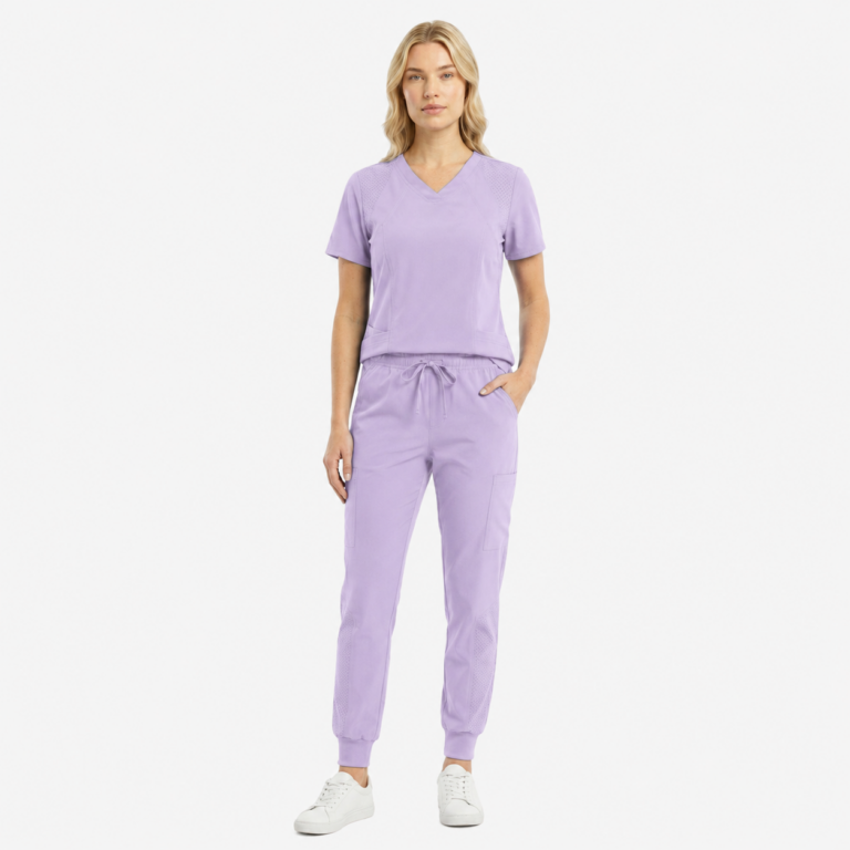 Womens' Cool 4-Way Stretch Jogger Scrub Set