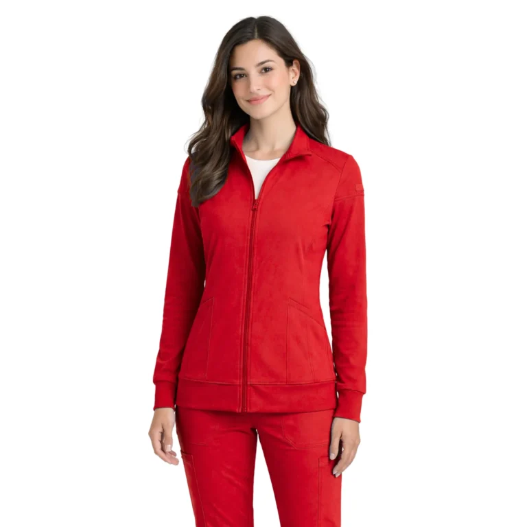 Women’s 4-Way Stretch Full Zip Warm-Up Jacket
