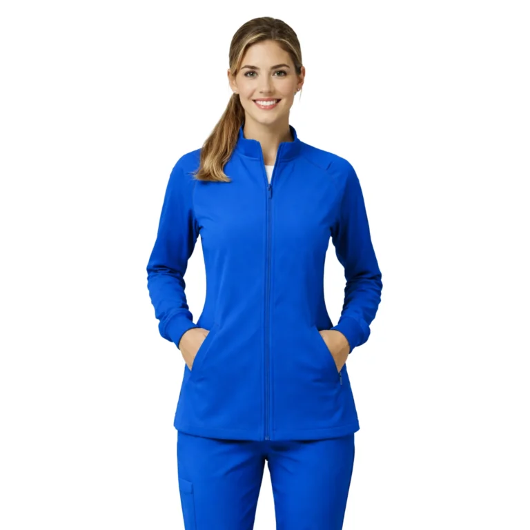 Women’s 4-Way Stretch Full Zip Warm-Up Jacket